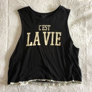 Forever 21 C'est La Vie Tank
